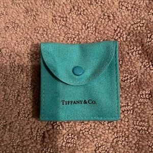 Tiffany & Co. Suede Snap Pouch